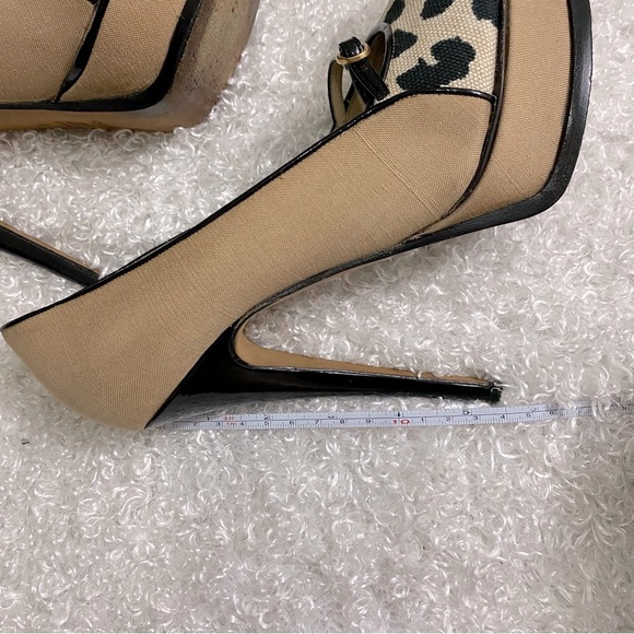 Yves Saint Laurent Authentic leopard pumps heels - Picture 10 of 15